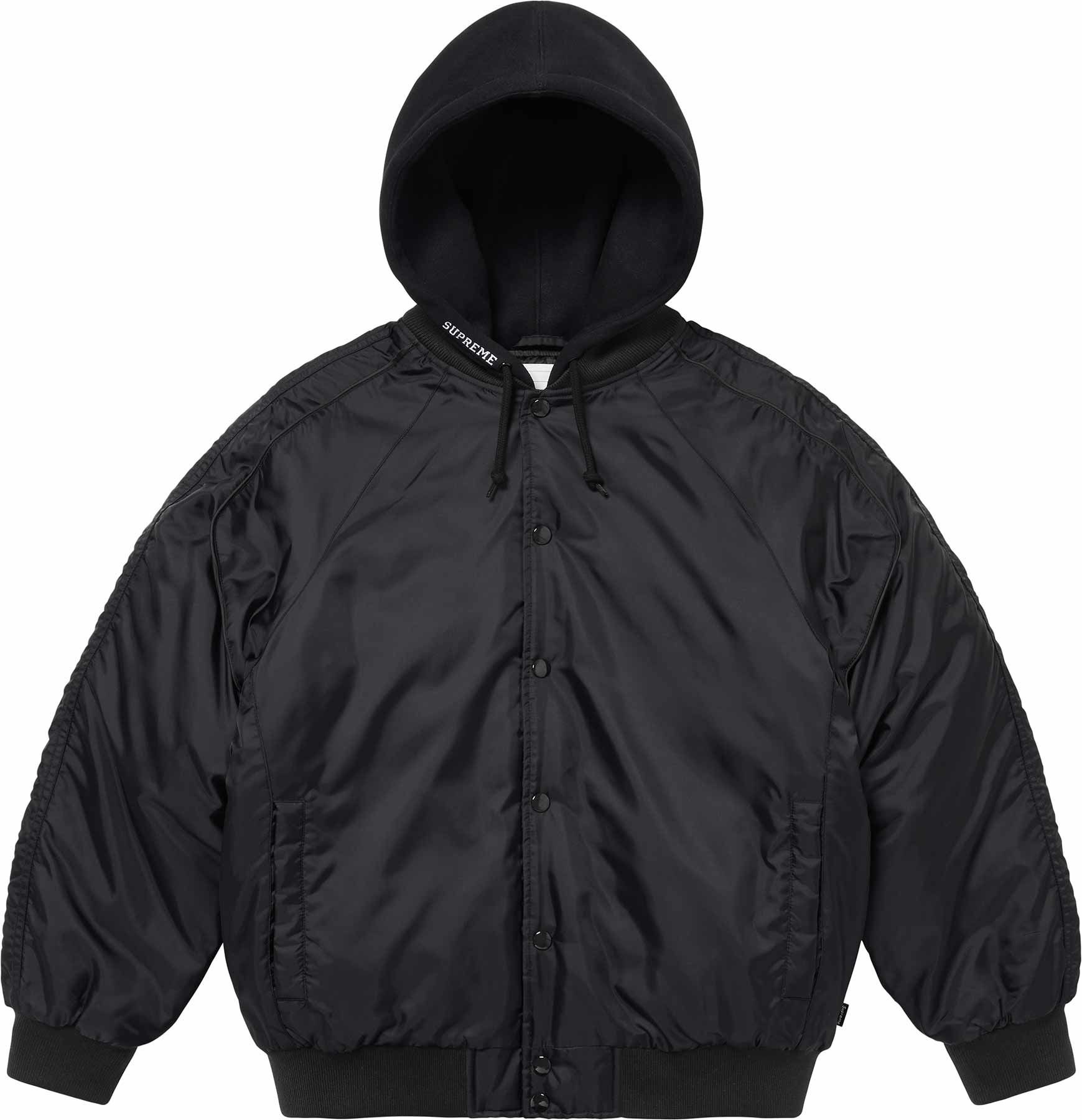 Hooded Stadium Jacket view 16
